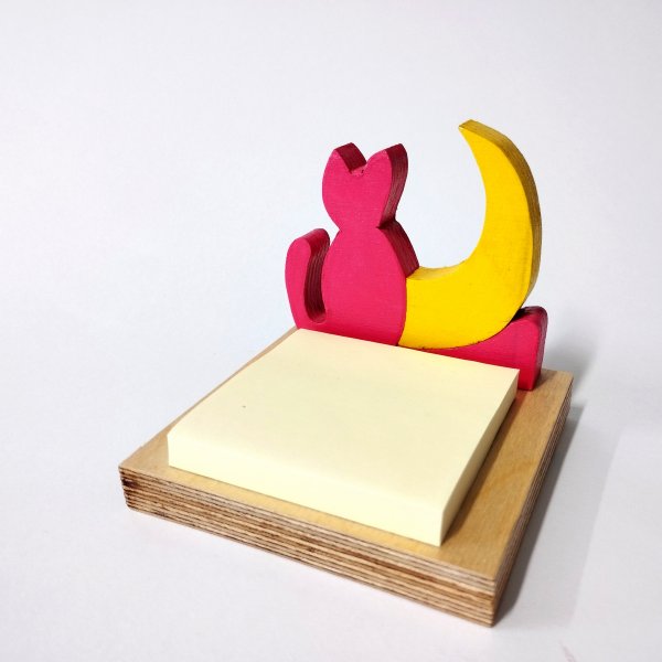 Porta post-it - gatto