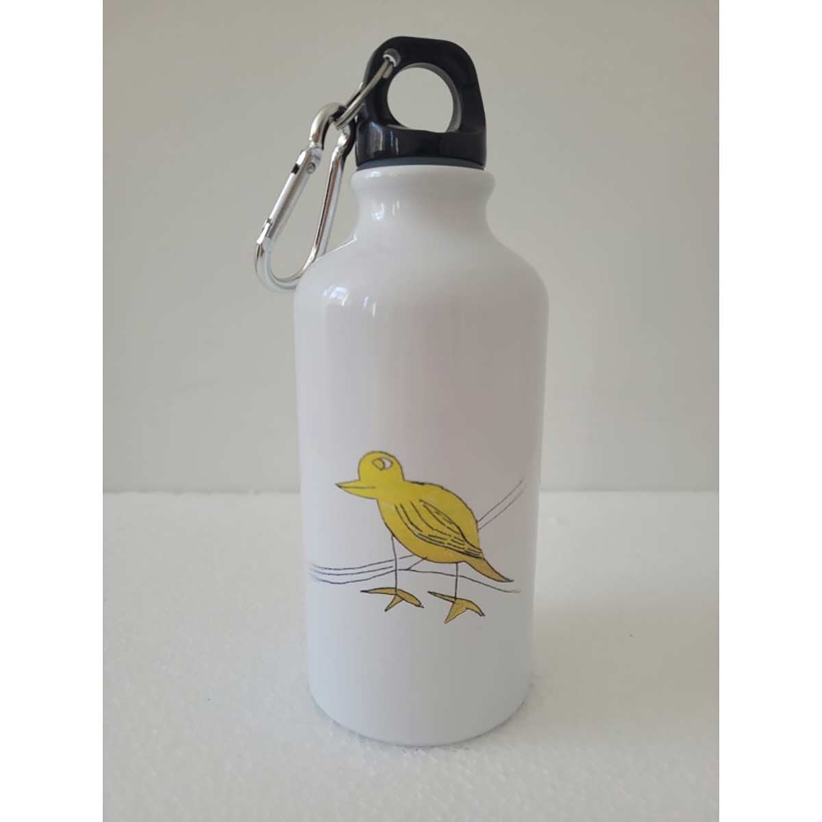 Borraccia 250 ml con uccello giallo 