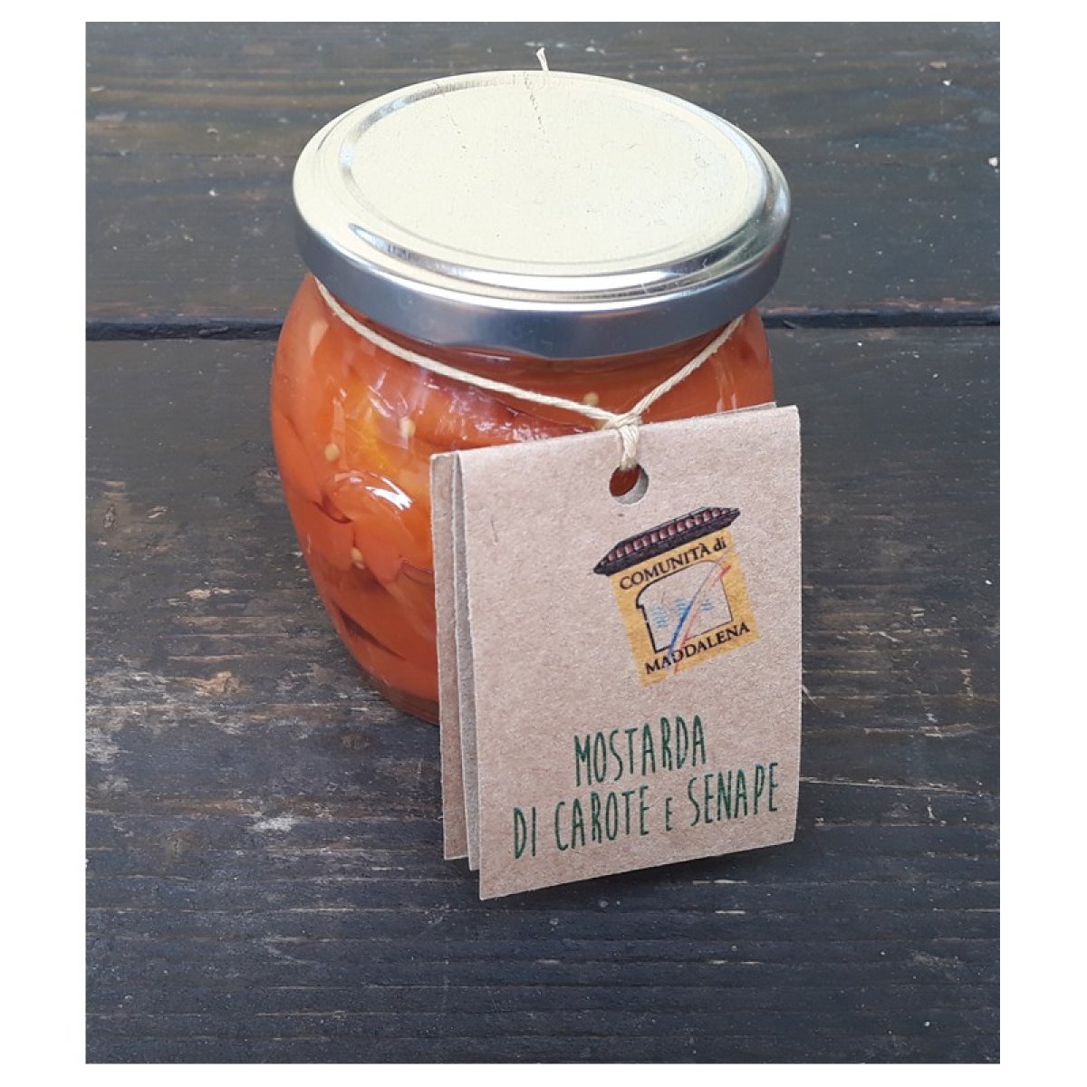 Mostarda di Carote e Senape 230 gr
