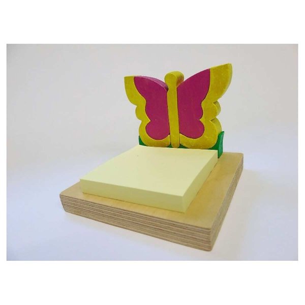 Porta post-it - farfalla